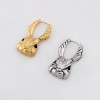 GOTHIC RABBIT HEAD 316L SURGICAL STEEL EARRING GOTHIC RABBIT HEAD 316L SURGICAL STEEL EARRING